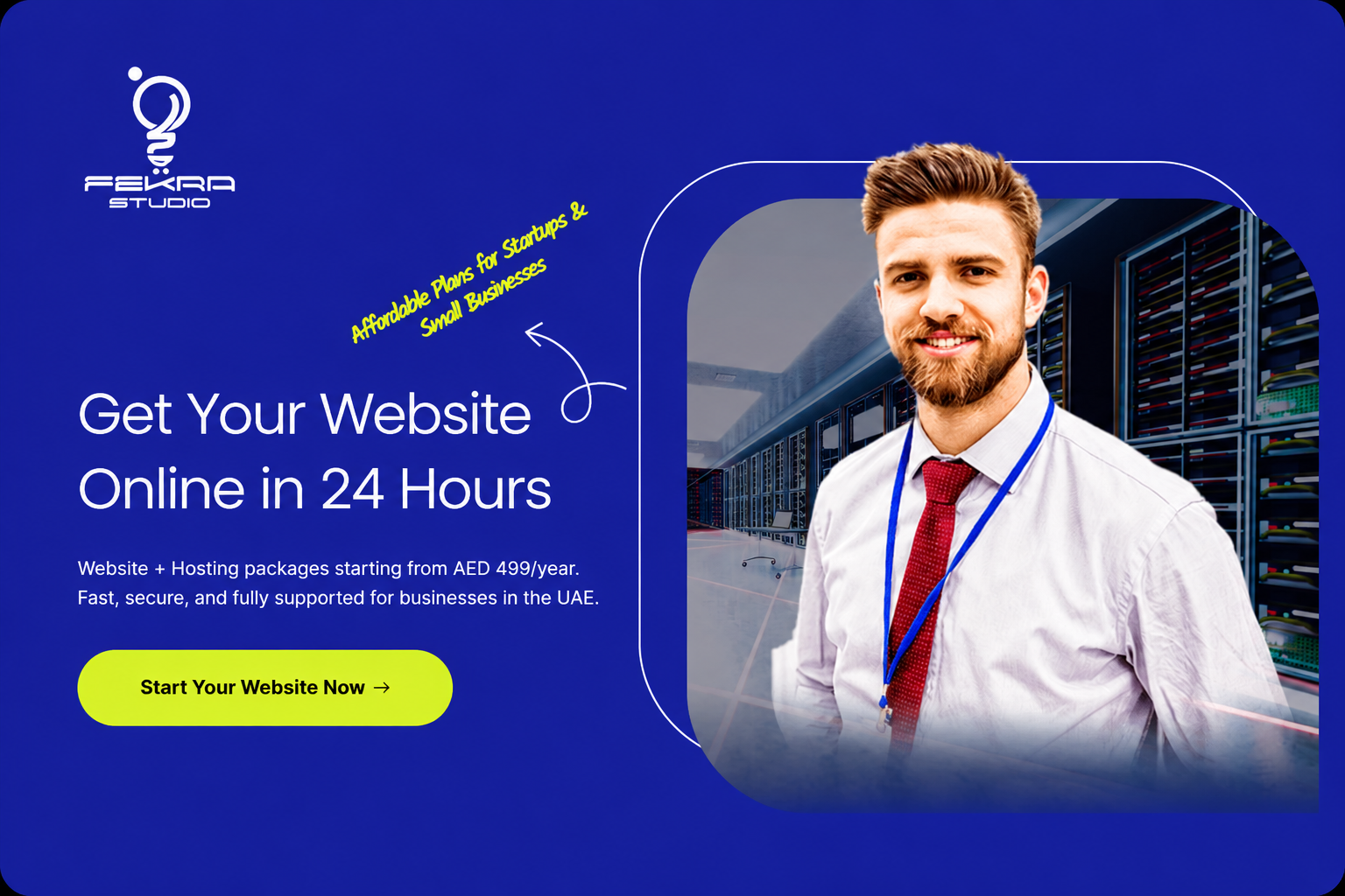FEKRA Hosting website campaign
