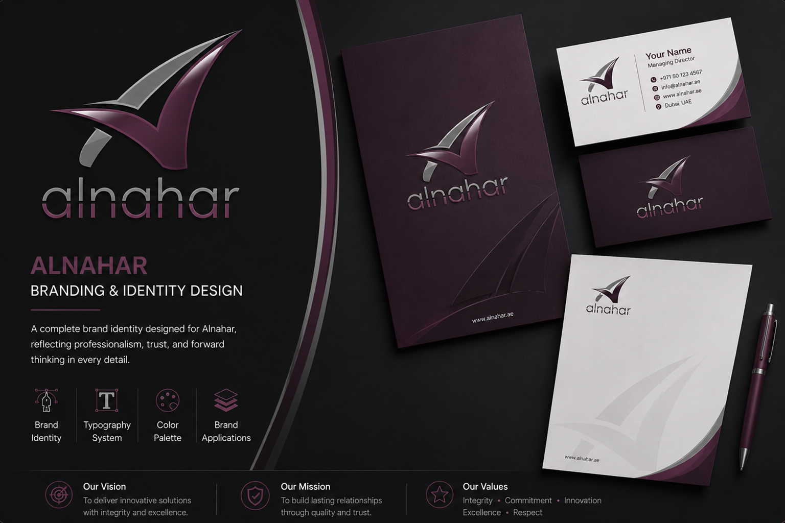 Al Nahar brand identity project